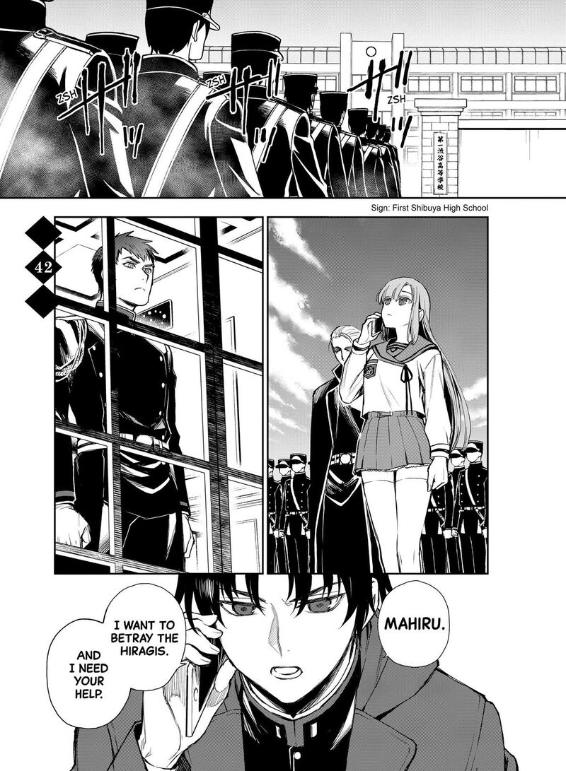 Owari No Seraph Ichinose Guren 16 Sai No Catastrophe Chapter 42 Page 1