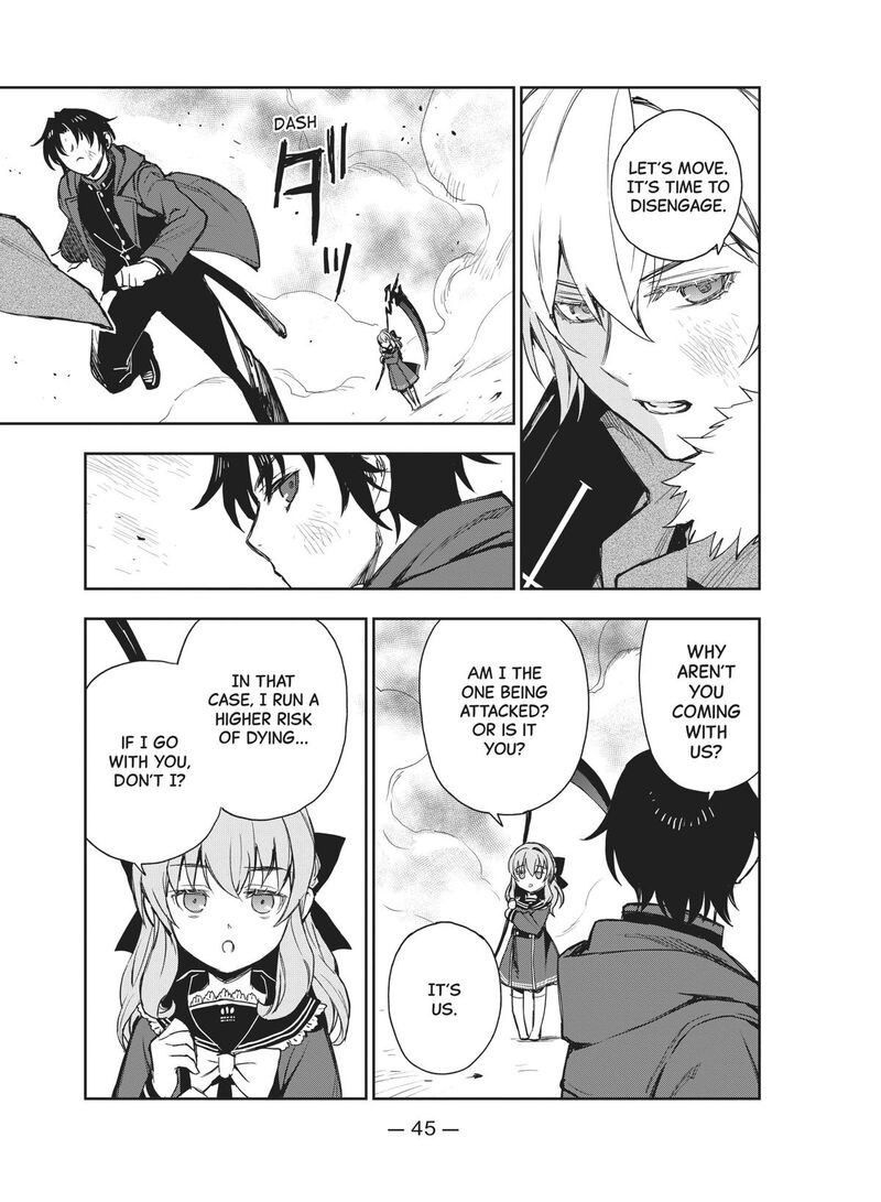 Owari No Seraph Ichinose Guren 16 Sai No Catastrophe Chapter 43 Page 46