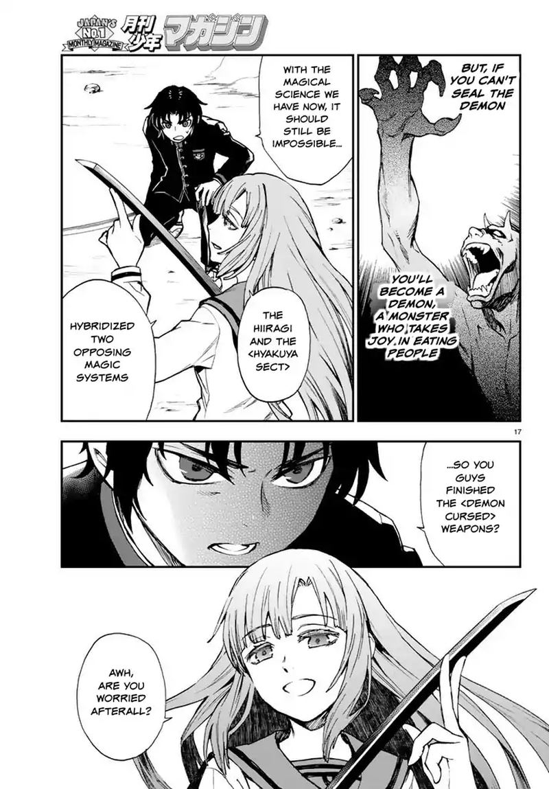 Owari No Seraph Ichinose Guren 16 Sai No Catastrophe Chapter 6 Page 17