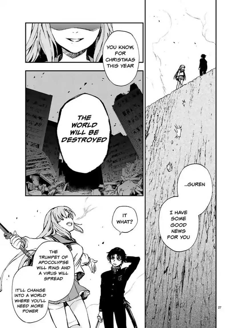 Owari No Seraph Ichinose Guren 16 Sai No Catastrophe Chapter 6 Page 27