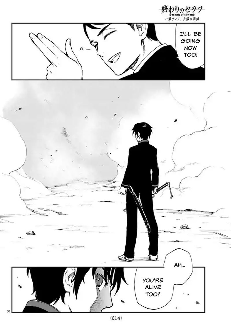 Owari No Seraph Ichinose Guren 16 Sai No Catastrophe Chapter 6 Page 30