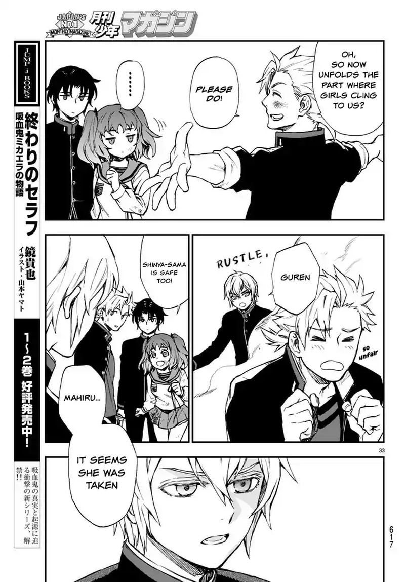 Owari No Seraph Ichinose Guren 16 Sai No Catastrophe Chapter 6 Page 33