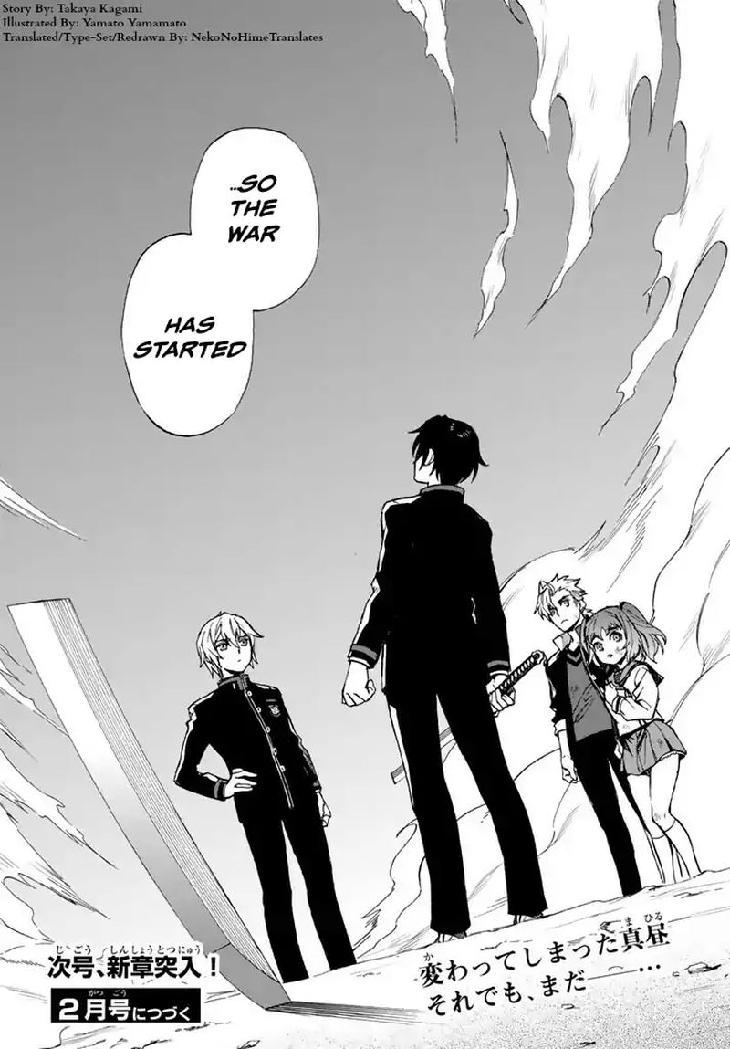 Owari No Seraph Ichinose Guren 16 Sai No Catastrophe Chapter 6 Page 36