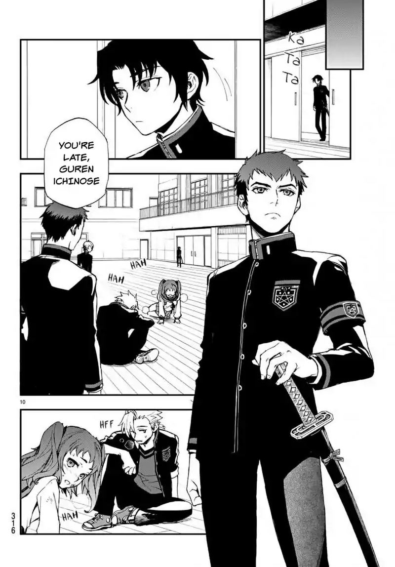 Owari No Seraph Ichinose Guren 16 Sai No Catastrophe Chapter 8 Page 10