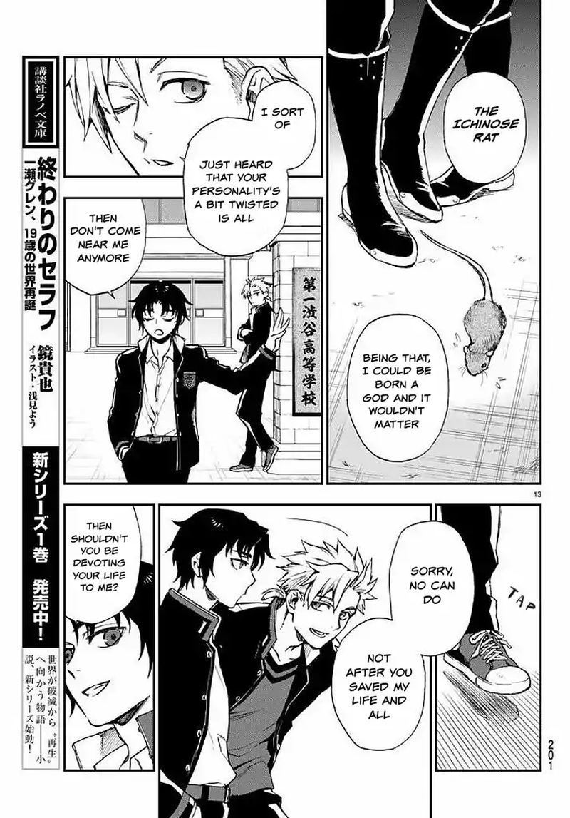 Owari No Seraph Ichinose Guren 16 Sai No Catastrophe Chapter 9 Page 13