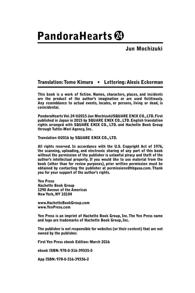 Pandora Hearts Chapter 104 Page 110