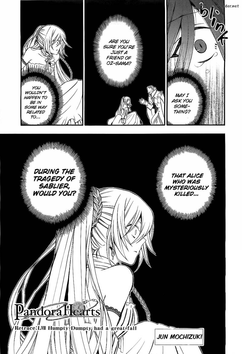 Pandora Hearts Chapter 57 Page 3