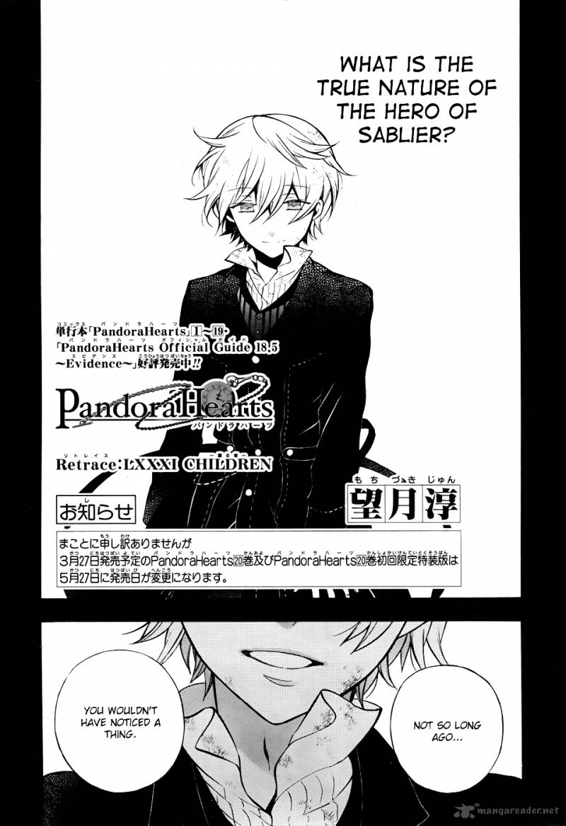 Pandora Hearts Chapter 81 Page 6