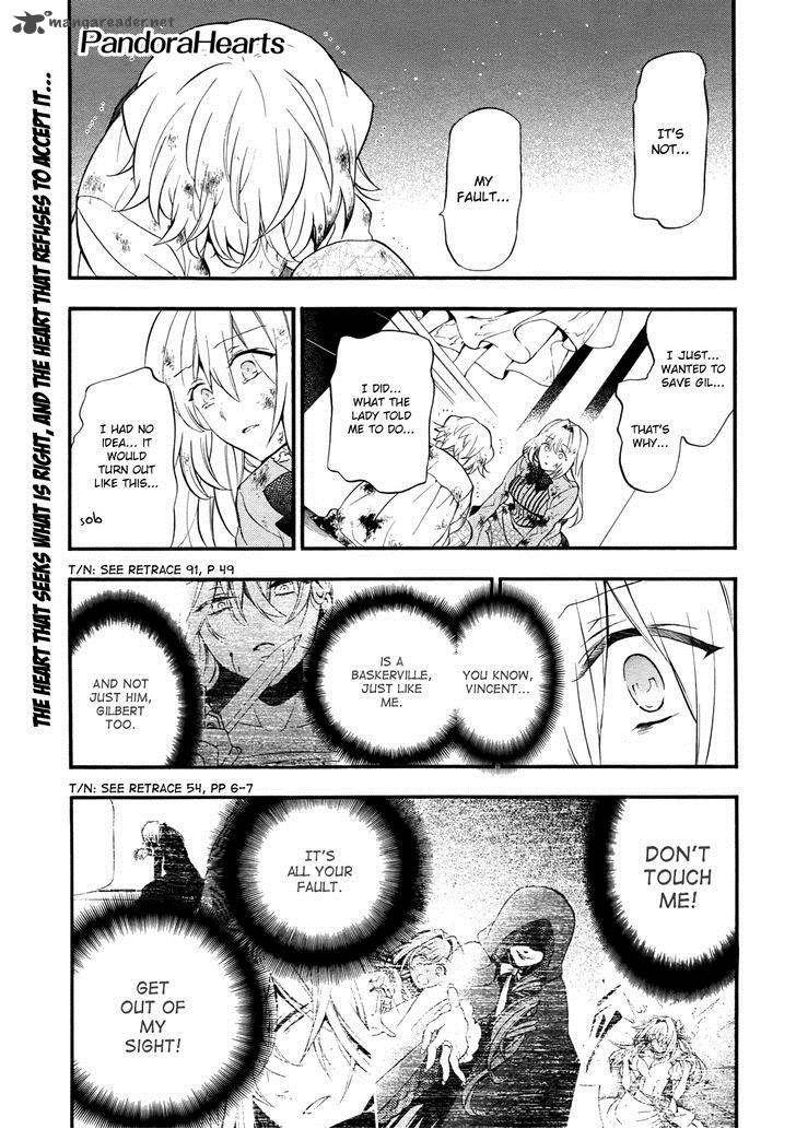 Pandora Hearts Chapter 96 Page 3