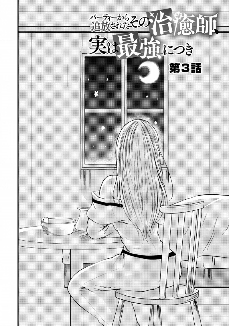 Party Kara Tsuihou Sareta Sono Chiyushi Jitsu Wa Saikyou Nitsuki Chapter 3 Page 1