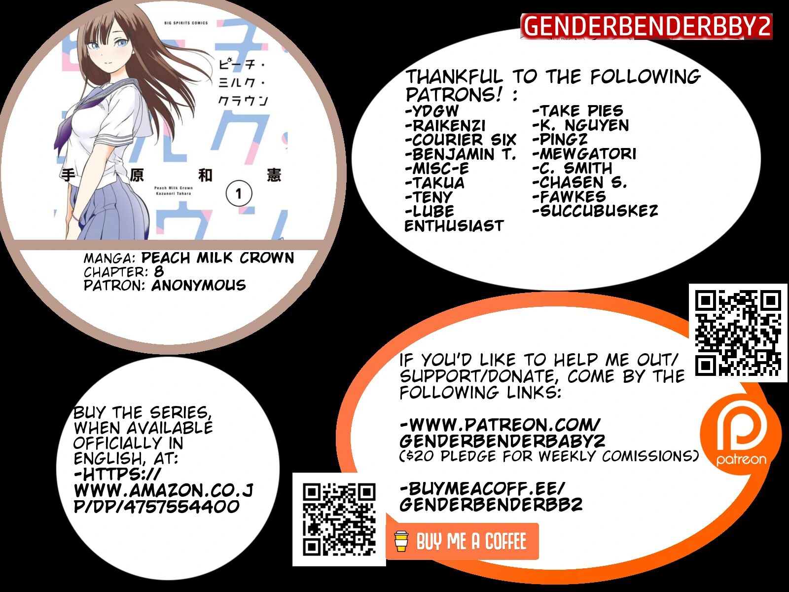 Peach Milk Crown Chapter 8 Page 1