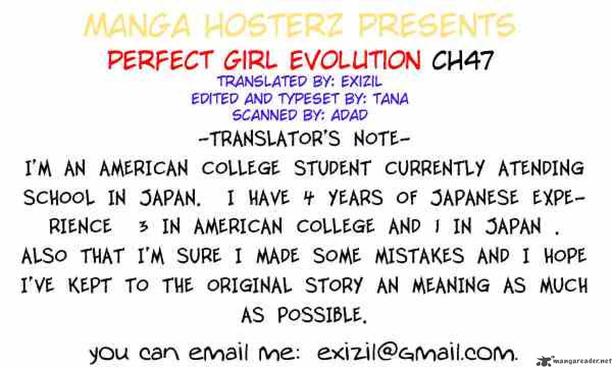Perfect Girl Evolution Chapter 47 Page 42