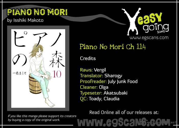 Piano No Mori Chapter 114 Page 1