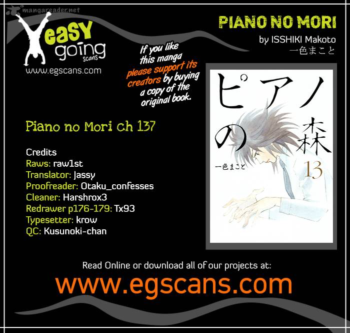 Piano No Mori Chapter 137 Page 1