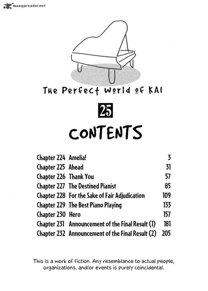 Piano No Mori Chapter 224 Page 3