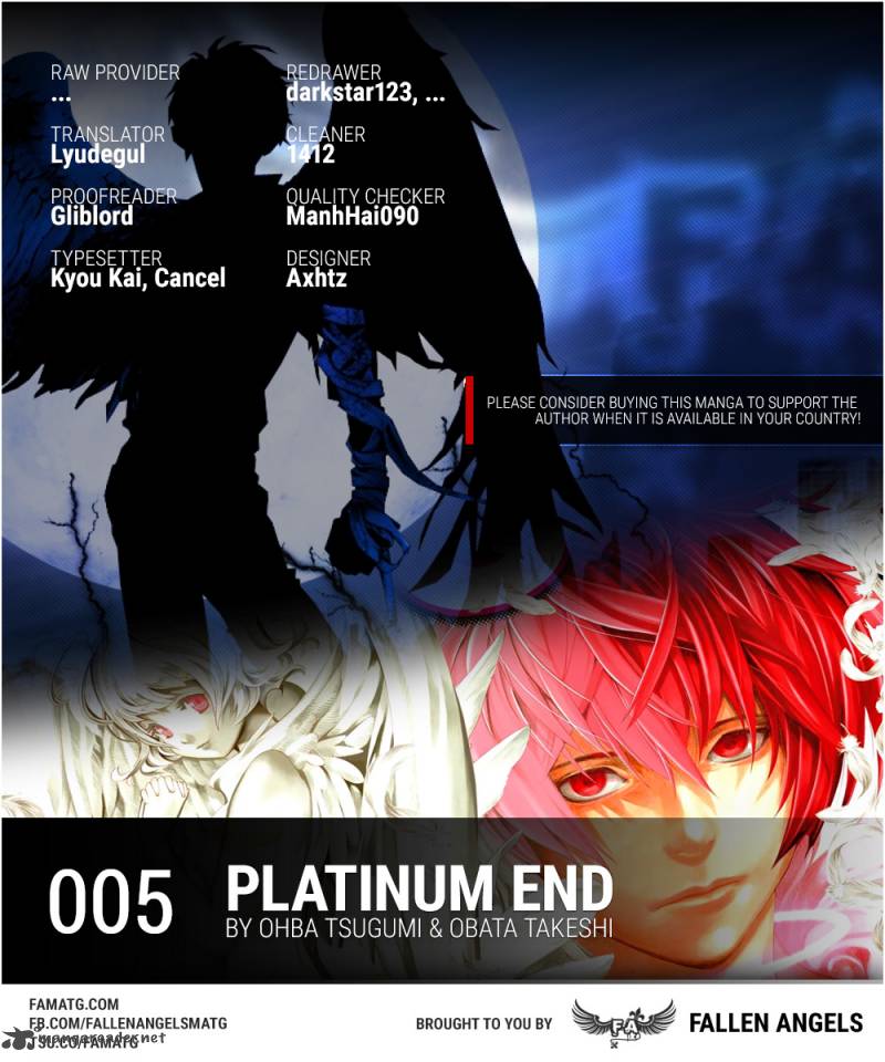 Platinum End Chapter 5 Page 1