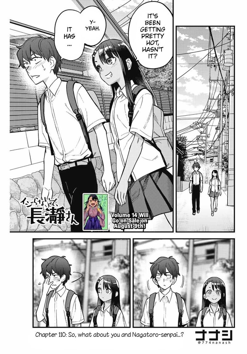 Please Dont Bully Me Nagatoro Chapter 110 Page 1