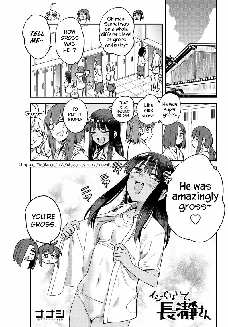 Please Dont Bully Me Nagatoro Chapter 125 Page 1