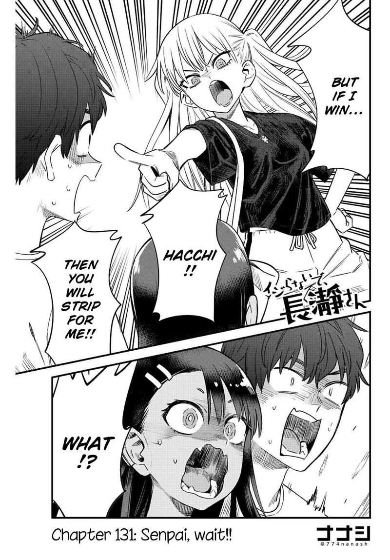 Please Dont Bully Me Nagatoro Chapter 131 Page 1