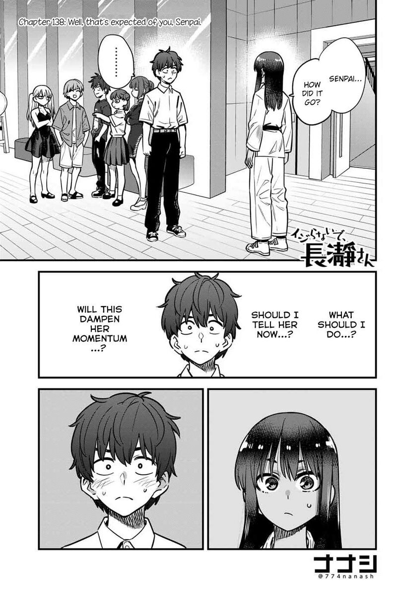 Please Dont Bully Me Nagatoro Chapter 138 Page 1