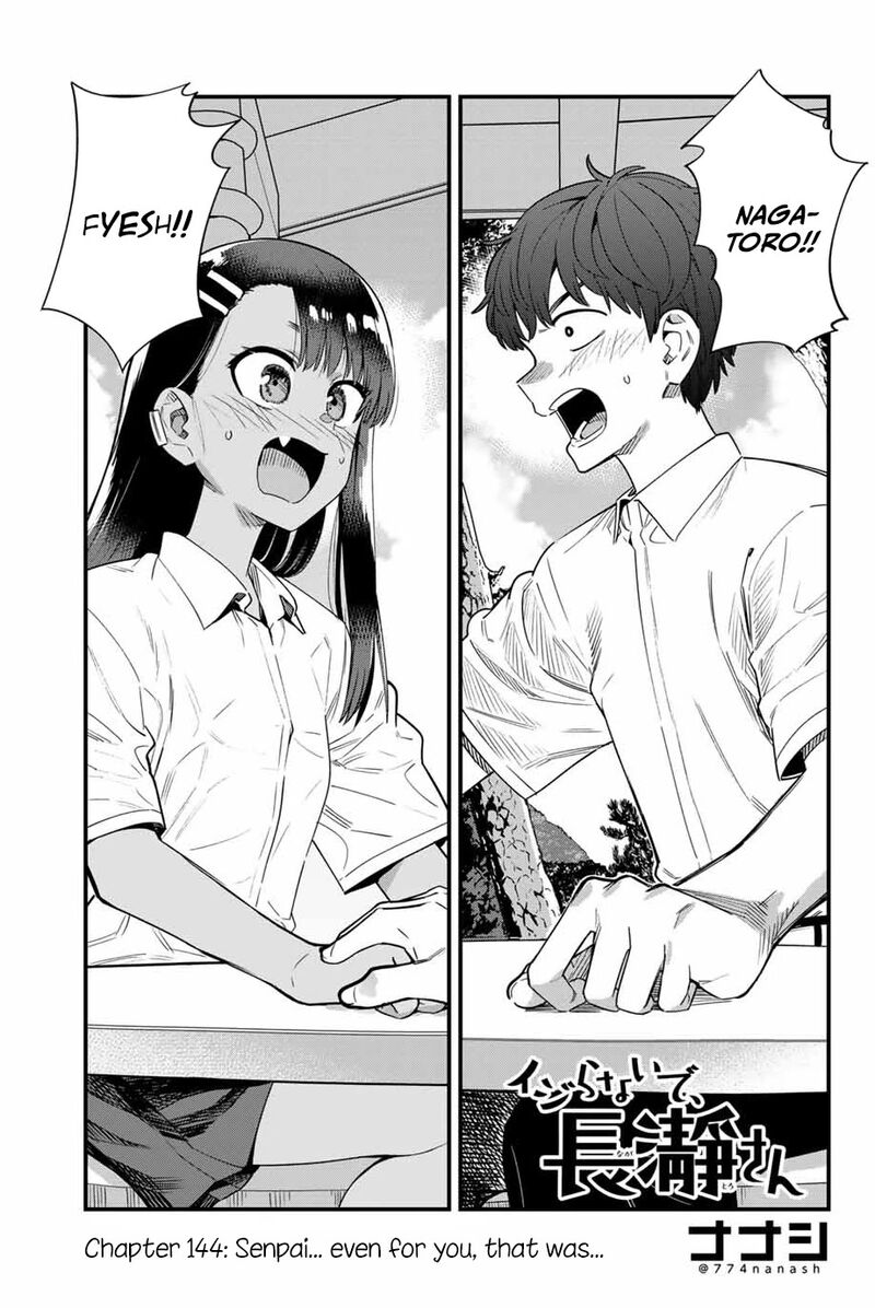 Please Dont Bully Me Nagatoro Chapter 144 Page 1