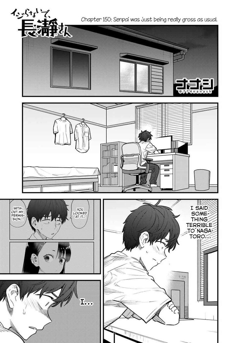 Please Dont Bully Me Nagatoro Chapter 150 Page 1