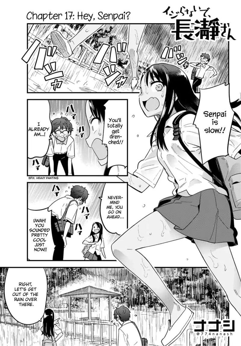 Please Dont Bully Me Nagatoro Chapter 17 Page 1