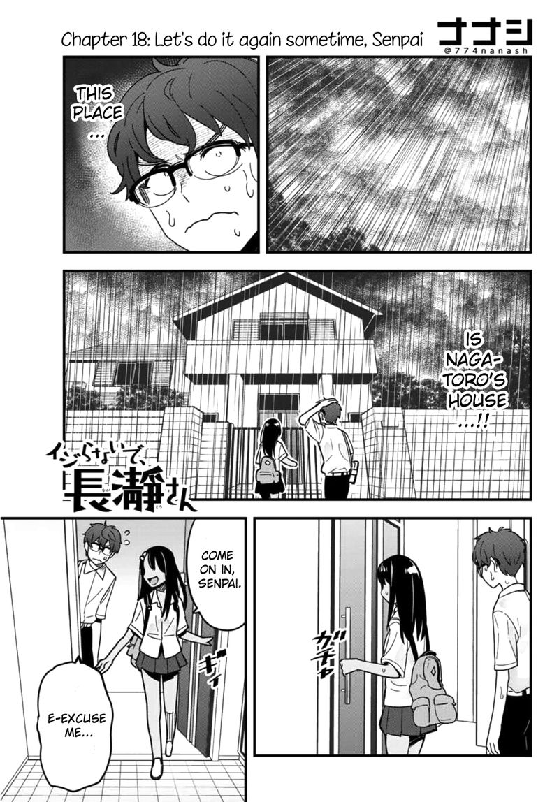 Please Dont Bully Me Nagatoro Chapter 18 Page 1