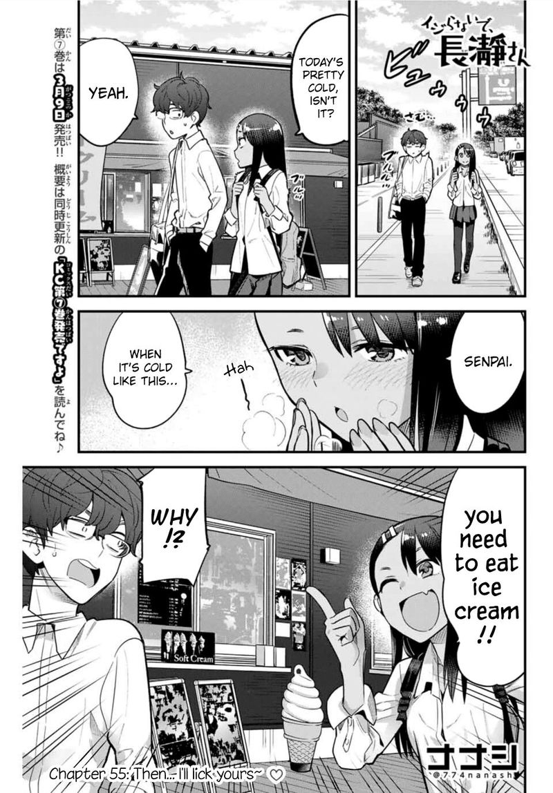 Please Dont Bully Me Nagatoro Chapter 55 Page 1