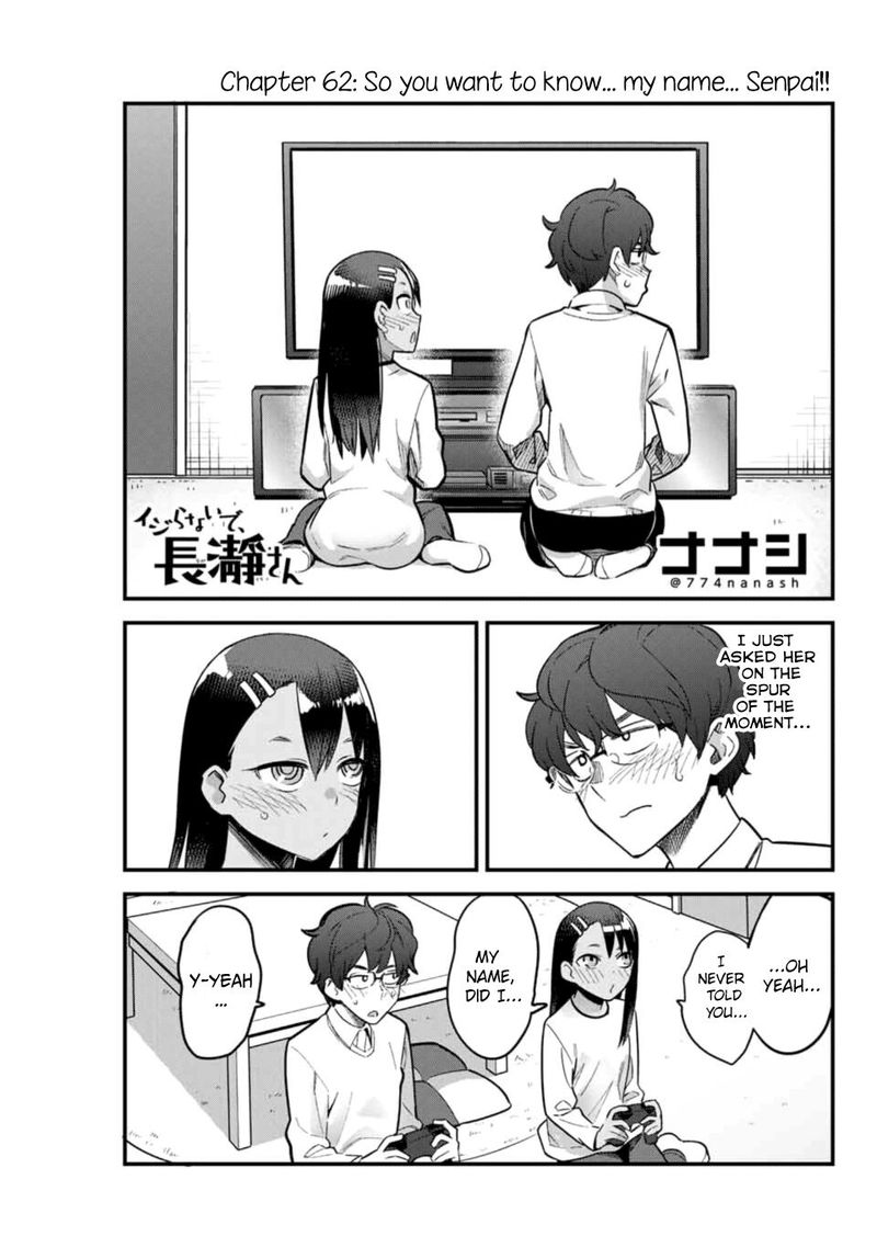 Please Dont Bully Me Nagatoro Chapter 62 Page 1