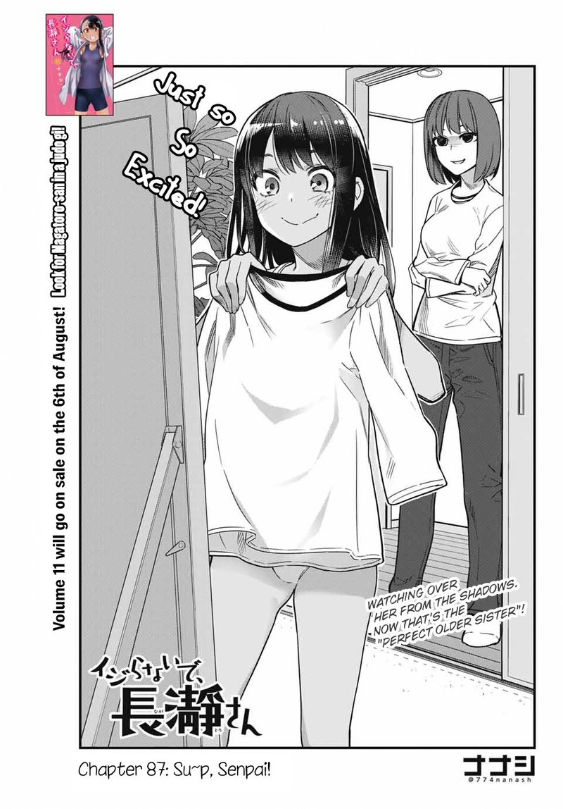 Please Dont Bully Me Nagatoro Chapter 87 Page 1