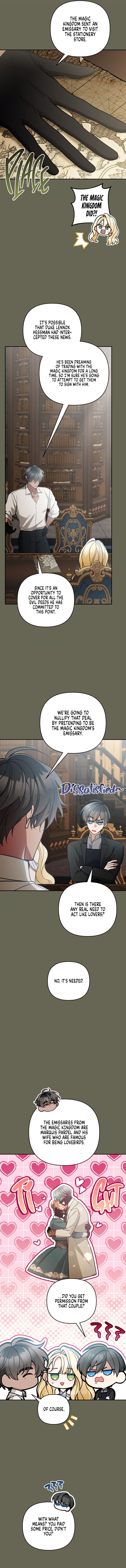 Please Dont Come To The Villainess Stationery Store Chapter 80 Page 7