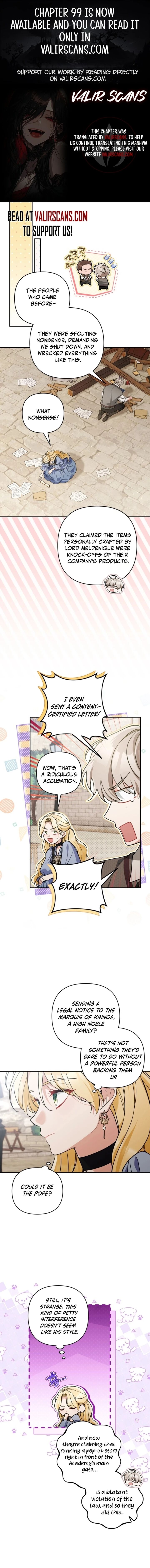 Please Dont Come To The Villainess Stationery Store Chapter 94 Page 1