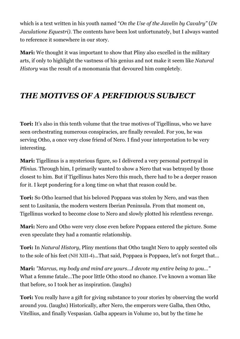 Plinius Chapter 70e Page 3