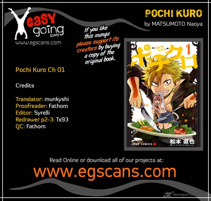 Pochi Kuro Chapter 1 Page 1