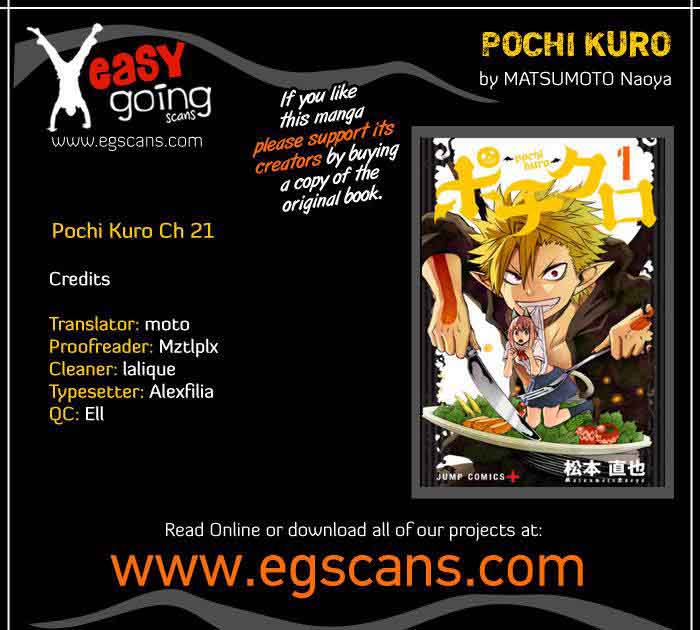 Pochi Kuro Chapter 21 Page 1