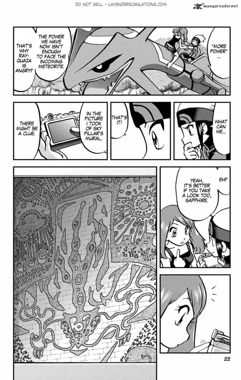 Pocket Monsters Special Oras Chapter 18 Page 22