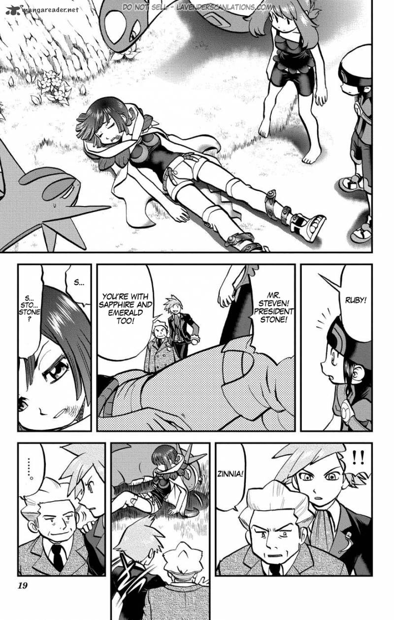 Pocket Monsters Special Oras Chapter 19 Page 20