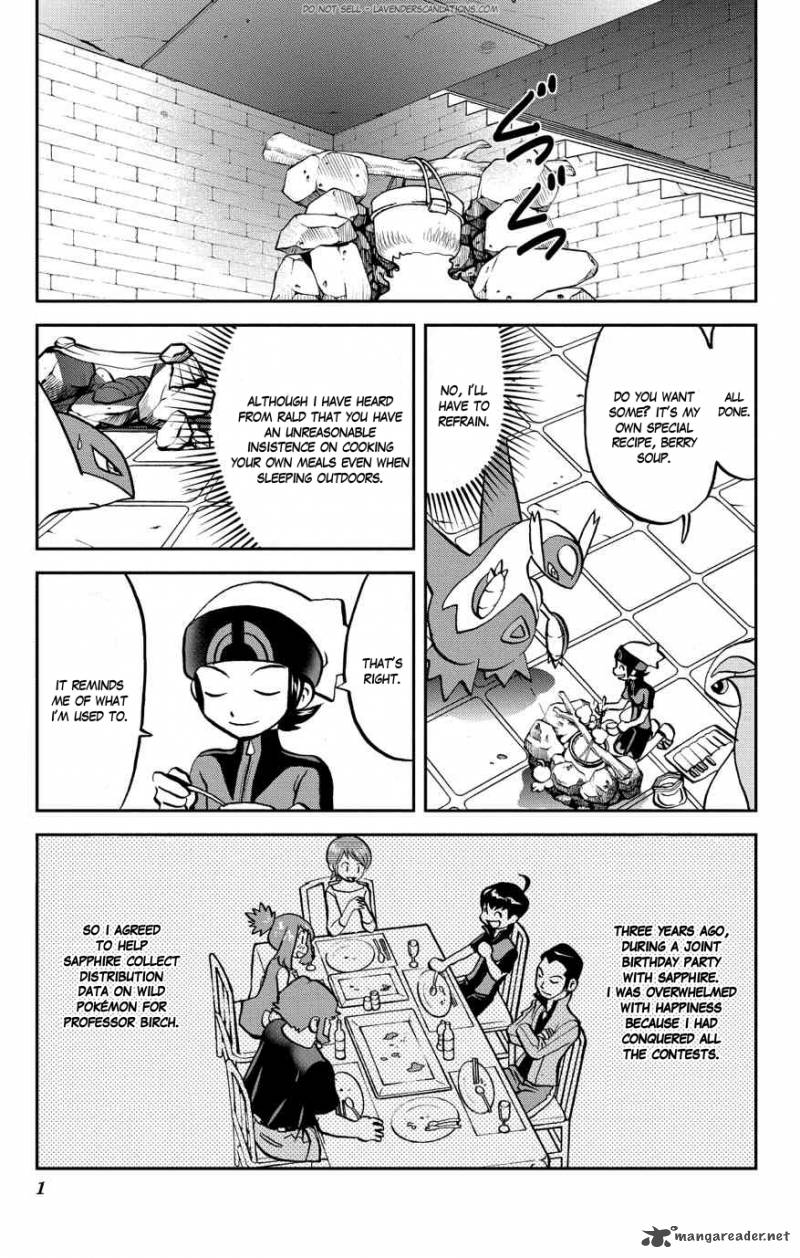 Pocket Monsters Special Oras Chapter 4 Page 2