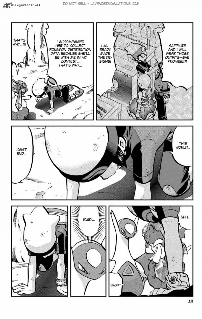 Pocket Monsters Special Oras Chapter 7 Page 19