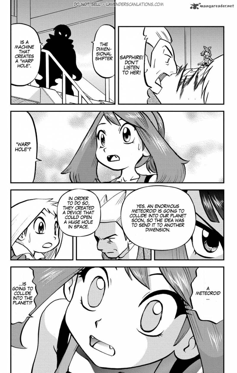 Pocket Monsters Special Oras Chapter 8 Page 13