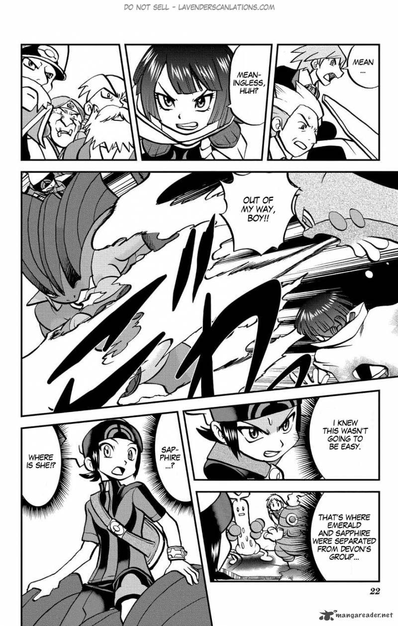 Pocket Monsters Special Oras Chapter 8 Page 22
