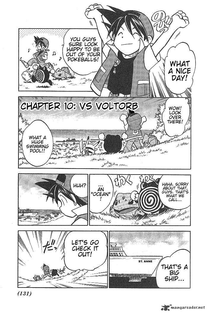 Pokemon Adventures Chapter 10 Page 1