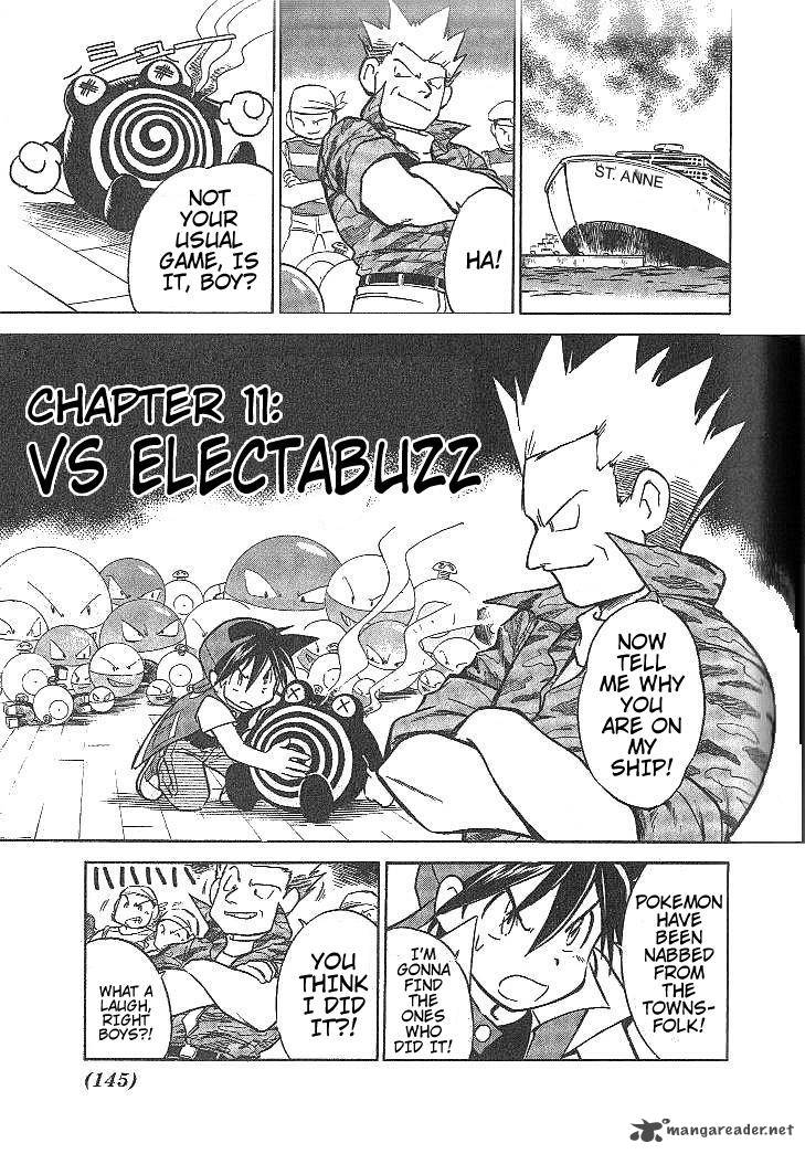 Pokemon Adventures Chapter 11 Page 1