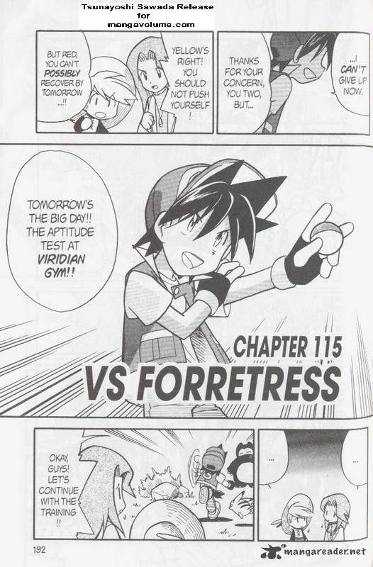 Pokemon Adventures Chapter 115 Page 14
