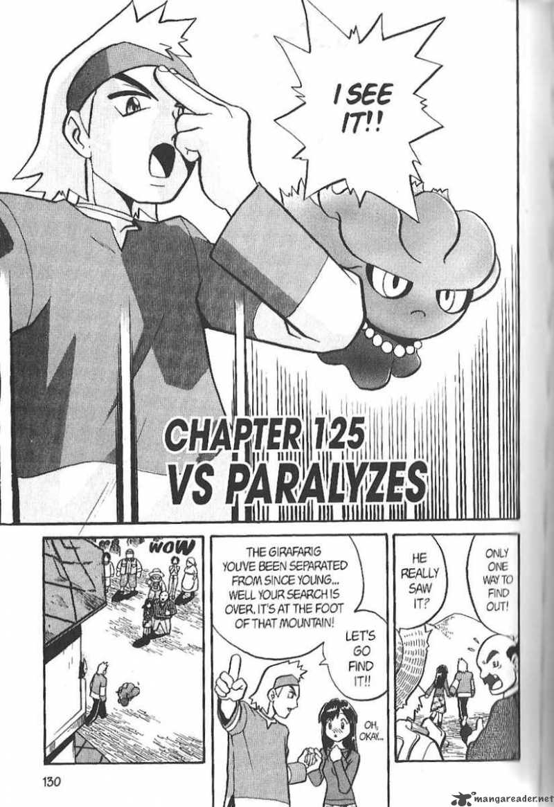 Pokemon Adventures Chapter 125 Page 1