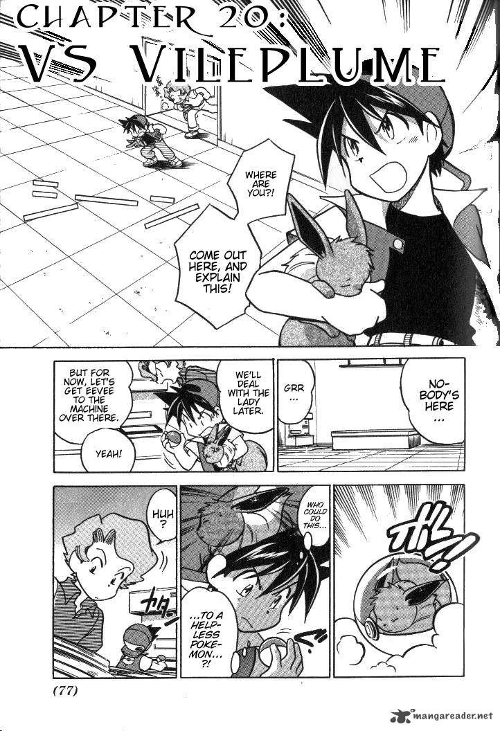 Pokemon Adventures Chapter 20 Page 1