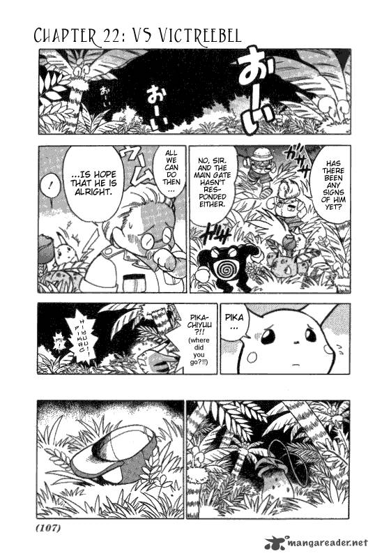 Pokemon Adventures Chapter 22 Page 1