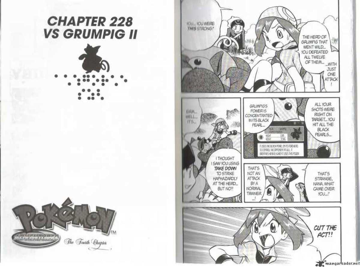 Pokemon Adventures Chapter 228 Page 1