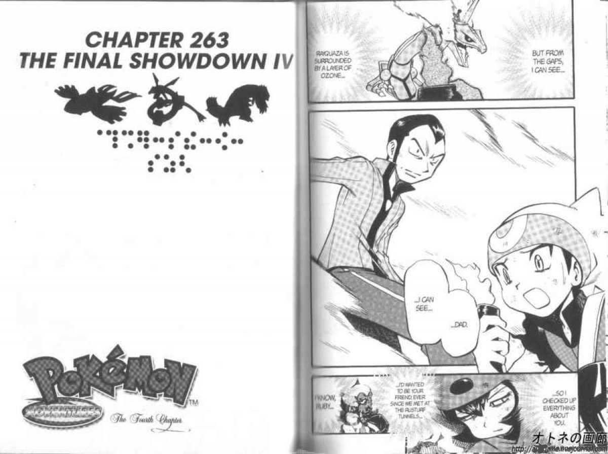 Pokemon Adventures Chapter 263 Page 1